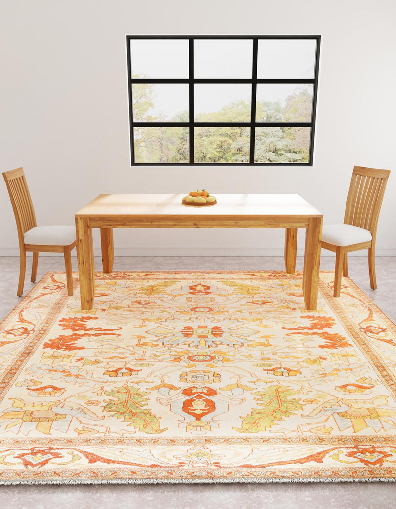 Bazaar Chic Collection Area Rug -  Tetouan Square Beige  lifestyle 29