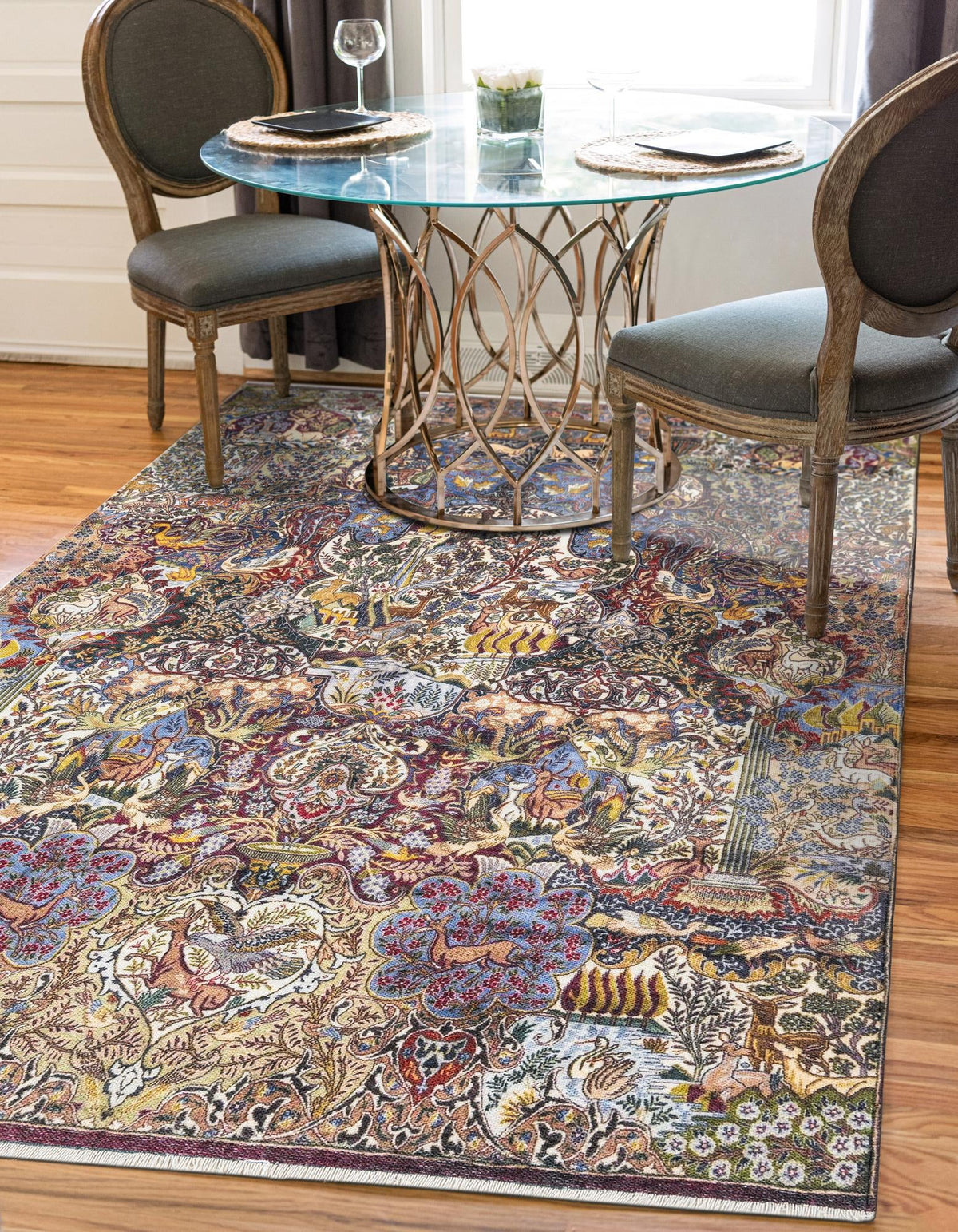 Bazaar Chic Collection Area Rug -  Safi Rectangle Multi  lifestyle 2