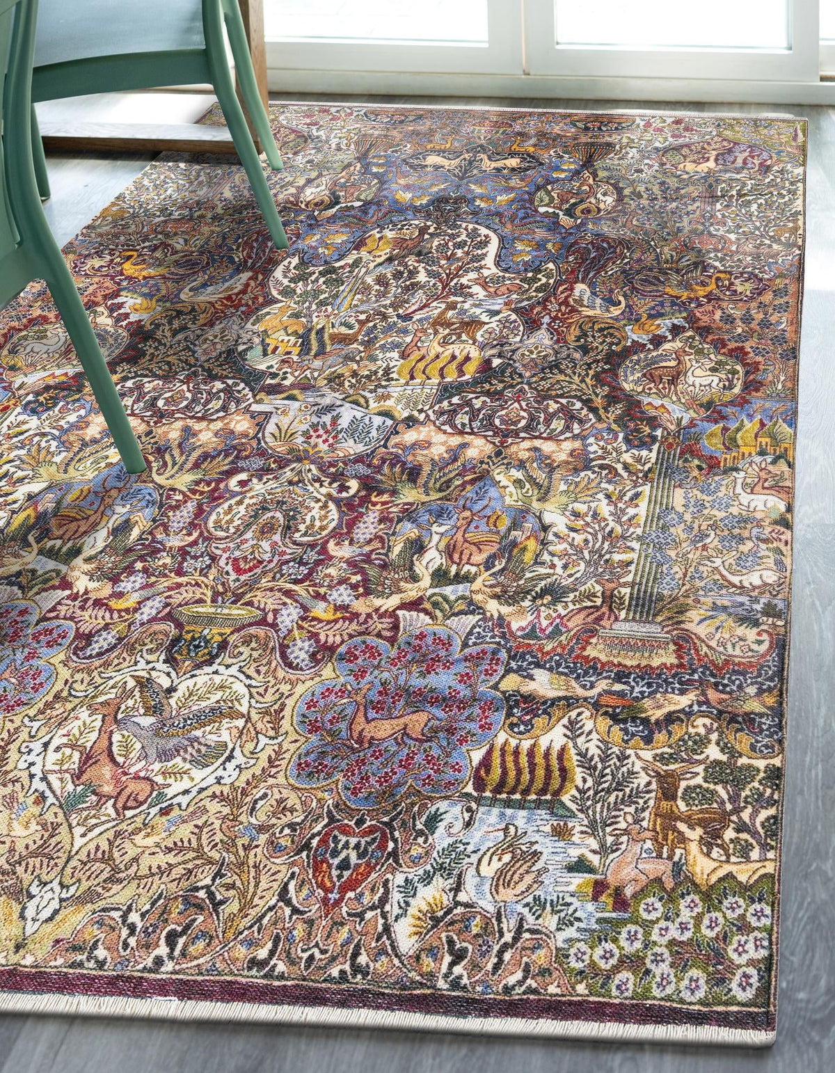 Bazaar Chic Collection Area Rug -  Safi Rectangle Multi  lifestyle 10
