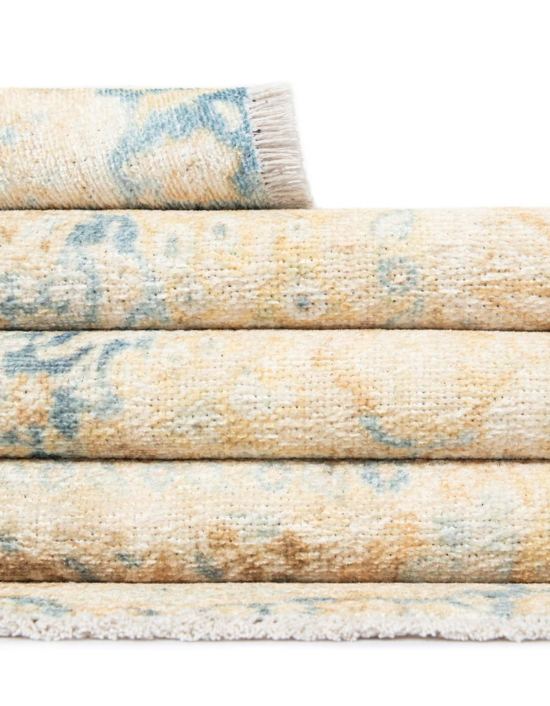 Bazaar Chic Collection Area Rug -  Kenitra Rectangle Blue and Ivory  lifestyle 14