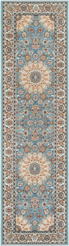 Patio Elegance Collection Area Rug -  Bower Runner Blue  lifestyle 51