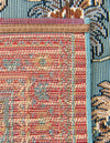 Patio Elegance Collection Area Rug -  Bower Runner Blue  lifestyle 95