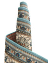 Patio Elegance Collection Area Rug -  Bower Round Blue  lifestyle 98