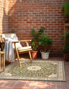 Patio Elegance Collection Area Rug -  Bower Square Green  lifestyle 71