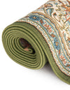 Patio Elegance Collection Area Rug -  Bower Runner Green  lifestyle 110