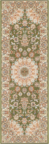 Patio Elegance Collection Area Rug -  Bower Runner Green  lifestyle 38