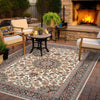 Patio Elegance Collection Area Rug -  Bower Rectangle Ivory  lifestyle 32
