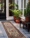 Patio Elegance Collection Area Rug -  Bower Runner Ivory  lifestyle 44