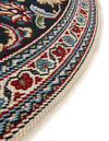 Patio Elegance Collection Area Rug -  Bower Round Ivory  lifestyle 88