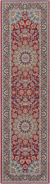 Patio Elegance Collection Area Rug -  Bower Runner Red  lifestyle 34