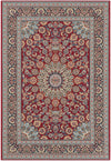 Patio Elegance Collection Area Rug -  Bower Rectangle Red Main