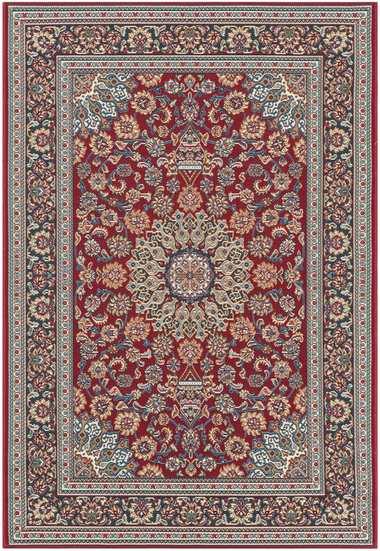 Patio Elegance Collection Area Rug -  Bower Rectangle Red Main