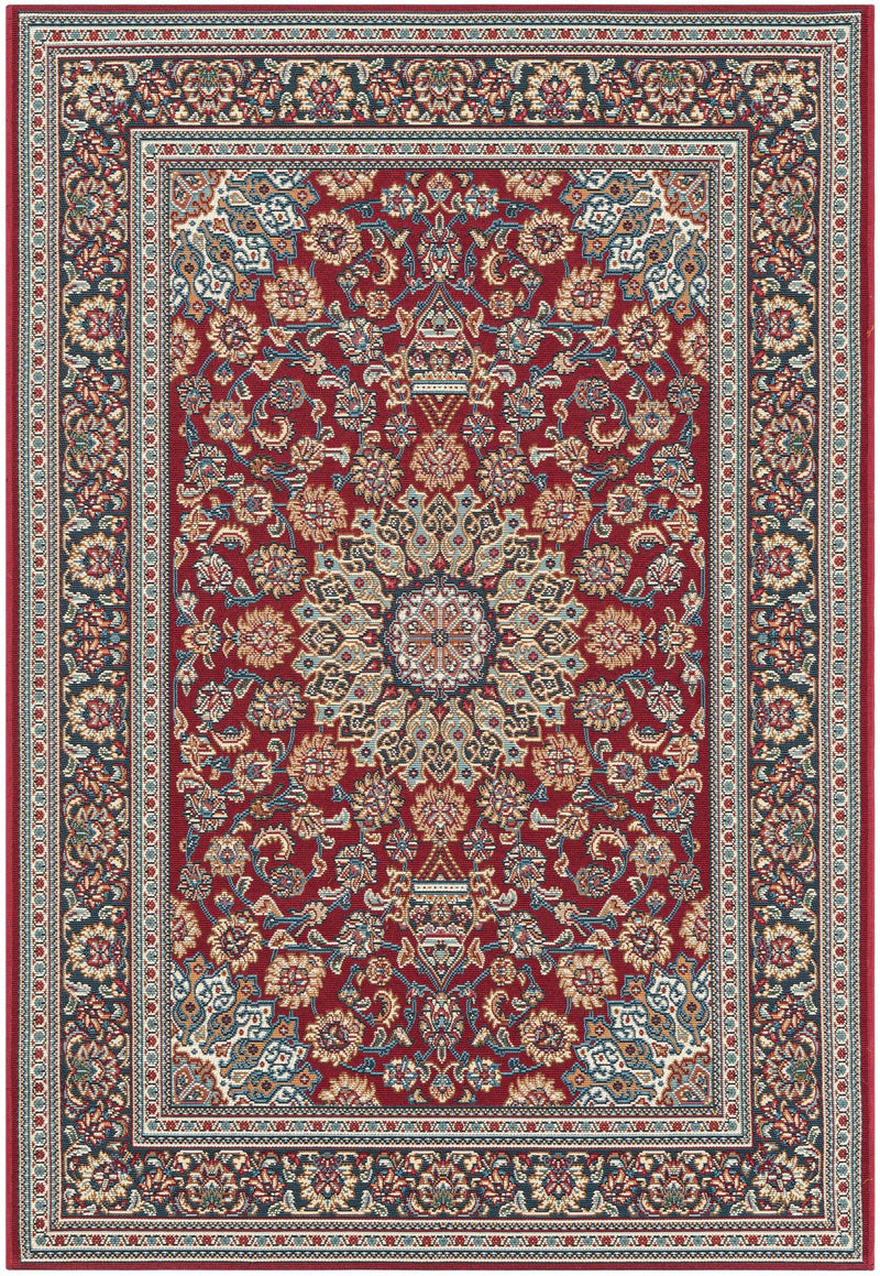Patio Elegance Collection Area Rug -  Bower Rectangle Red Main