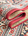 Patio Elegance Collection Area Rug -  Bower Rectangle Red  lifestyle 24