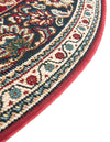 Patio Elegance Collection Area Rug -  Bower Round Red  lifestyle 73