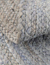 Playful Threads Jute Collection Area Rug - Tanglewood Round Gray  lifestyle 111