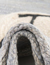 Playful Threads Jute Collection Area Rug - Tanglewood Round Gray  lifestyle 124
