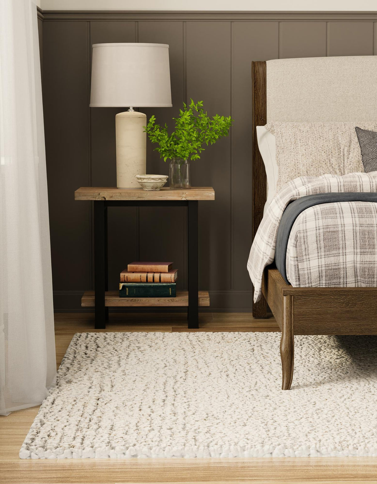 Wellington Luxe Shag Collection Area Rug - Kapiti Rectangle Moroccan Ivory  lifestyle 9