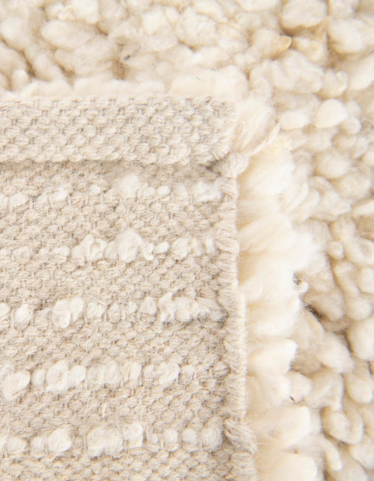 Wellington Luxe Shag Collection Area Rug - Kapiti Rectangle Moroccan Ivory  lifestyle 18