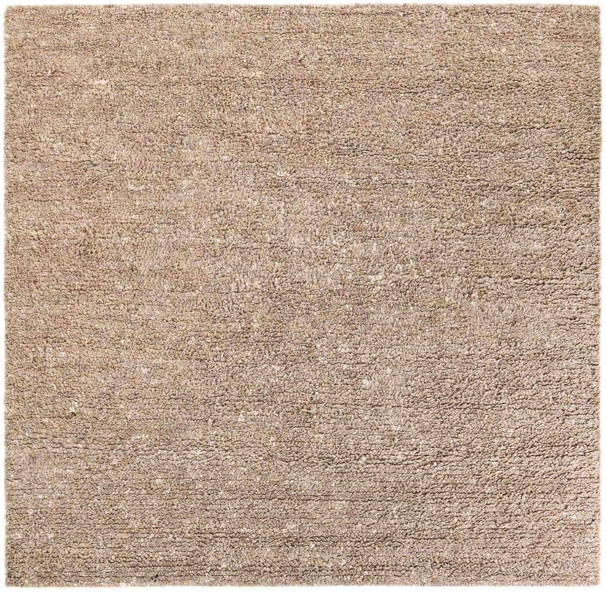Wellington Luxe Shag Collection Area Rug - Kapiti Square Taupe  lifestyle 108
