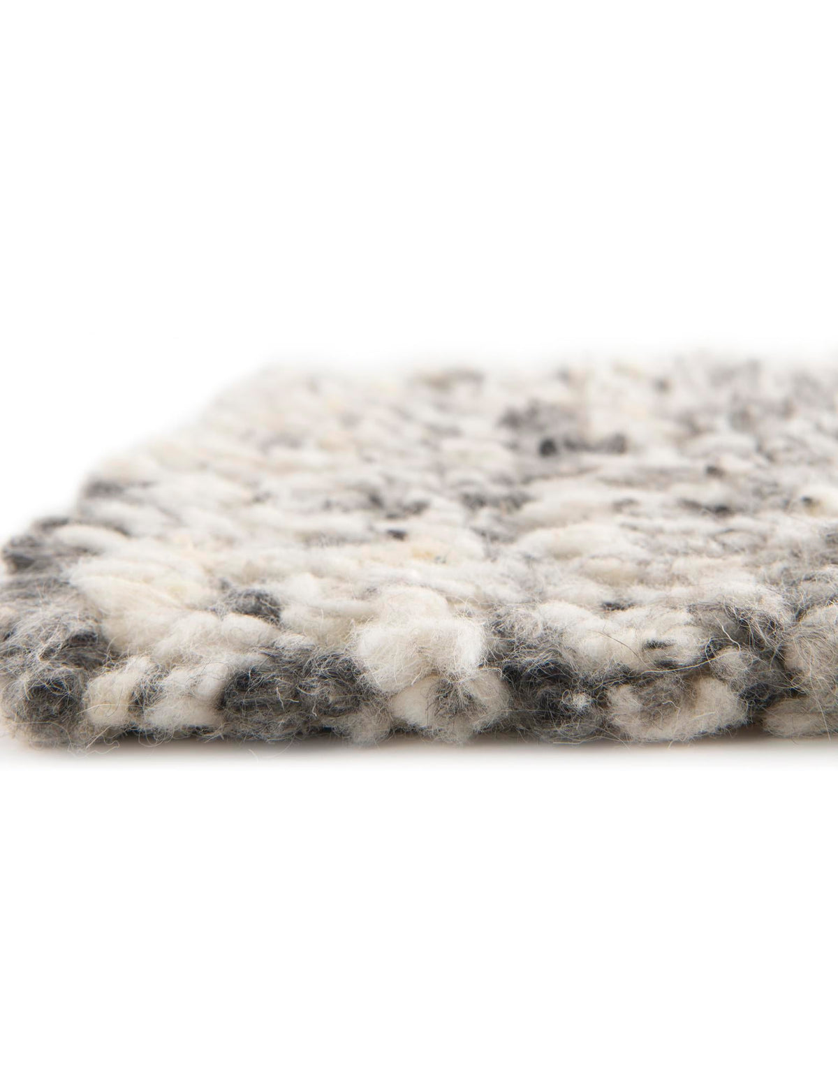 Wellington Luxe Shag Collection Area Rug - Kapiti Rectangle Salt and Pepper  lifestyle 15
