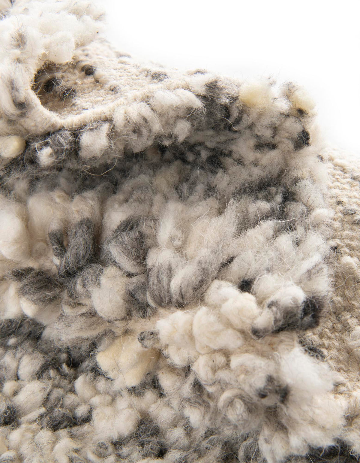 Wellington Luxe Shag Collection Area Rug - Kapiti Rectangle Salt and Pepper  lifestyle 27