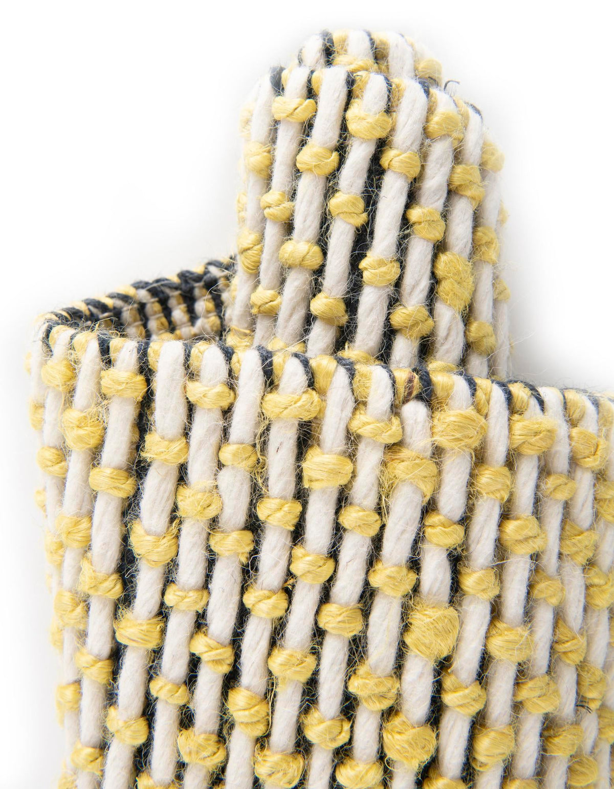 Coastal Haven Striped Jute Collection Area Rug - Marina Rectangle Yellow and Navy  lifestyle 21