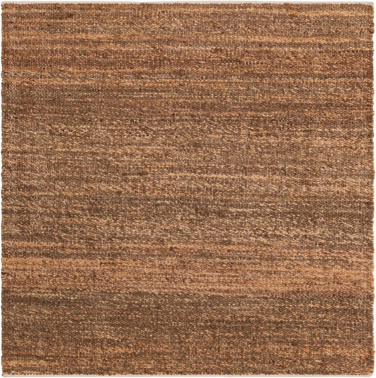 Coastal Haven Jute Collection Area Rug - Malibu Square Sepia Brown  lifestyle 87