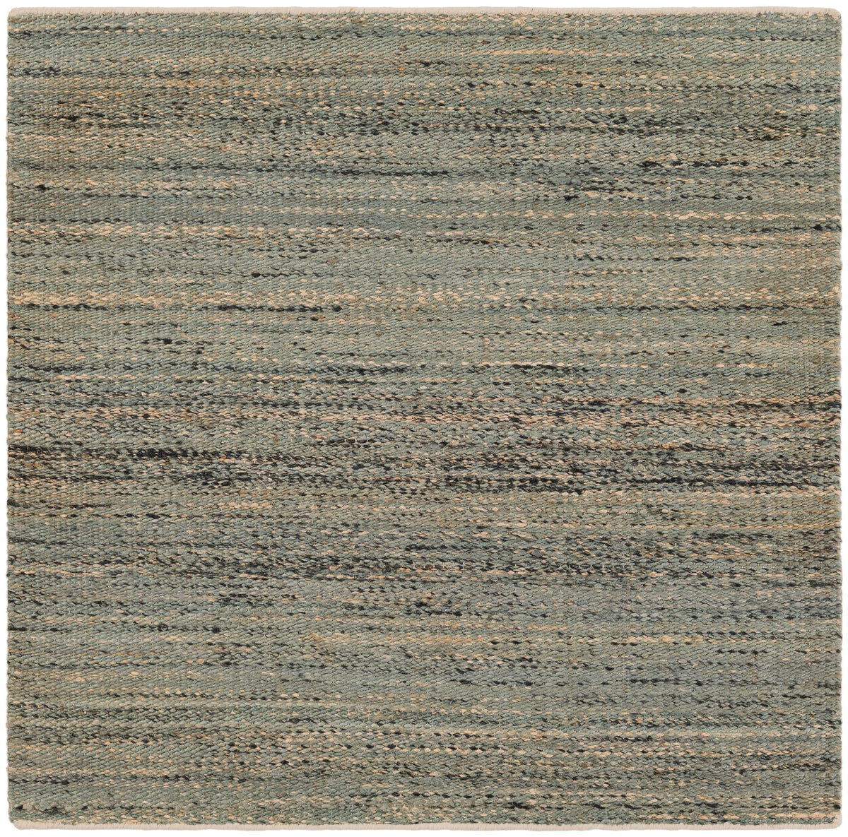 Coastal Haven Jute Collection Area Rug - Malibu Square Seaglass Blue  lifestyle 84
