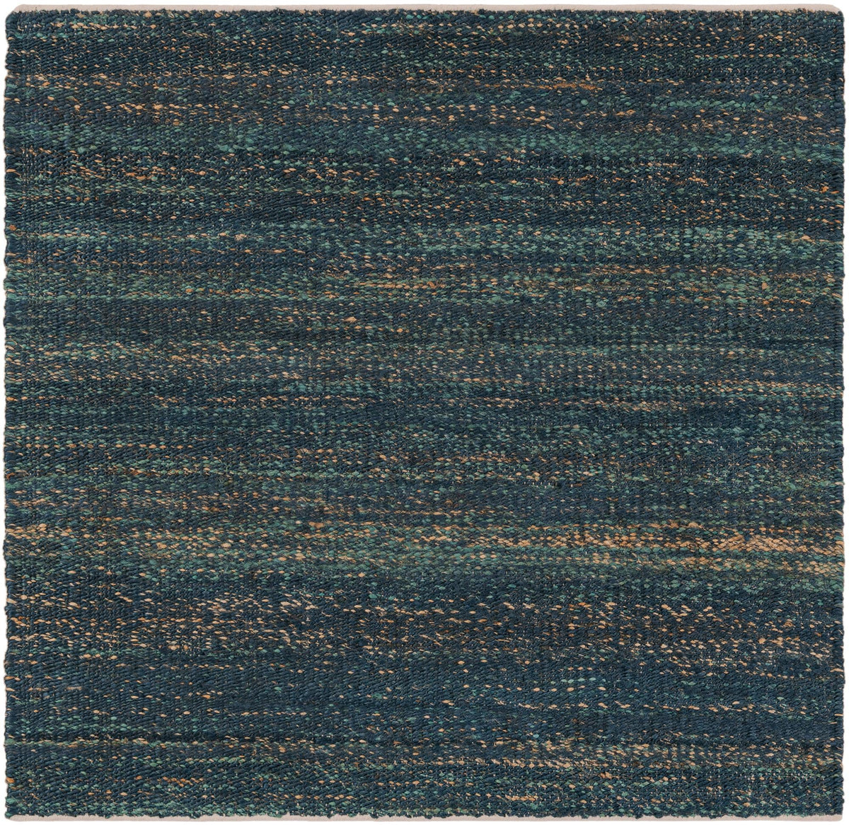 Coastal Haven Jute Collection Area Rug - Malibu Square Ocean Blue  lifestyle 81