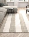 Martha's Vineyard Blueprints Collection Area Rug - Edgartown Rectangle Gray  lifestyle 6