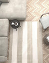 Martha's Vineyard Blueprints Collection Area Rug - Edgartown Rectangle Gray  lifestyle 12
