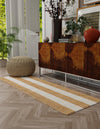 Martha's Vineyard Blueprints Collection Area Rug - Edgartown Runner Tan Sand  lifestyle 82