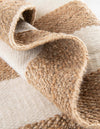 Martha's Vineyard Blueprints Collection Area Rug - Edgartown Square Tan Sand  lifestyle 115