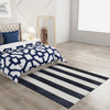 Martha's Vineyard Blueprints Collection Area Rug - Edgartown Square Nautical Navy  lifestyle 129