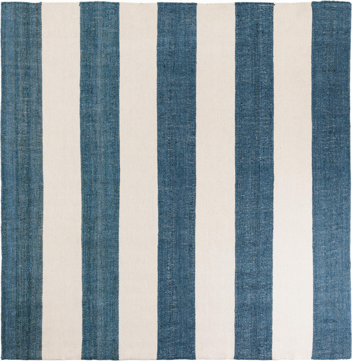 Martha's Vineyard Blueprints Collection Area Rug - Edgartown Square Sky blue  lifestyle 136