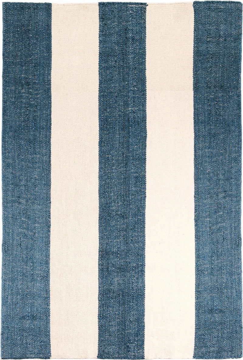 Martha's Vineyard Blueprints Collection Area Rug - Edgartown Rectangle Sky blue  lifestyle 5
