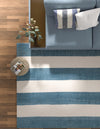 Martha's Vineyard Blueprints Collection Area Rug - Edgartown Rectangle Sky blue  lifestyle 15