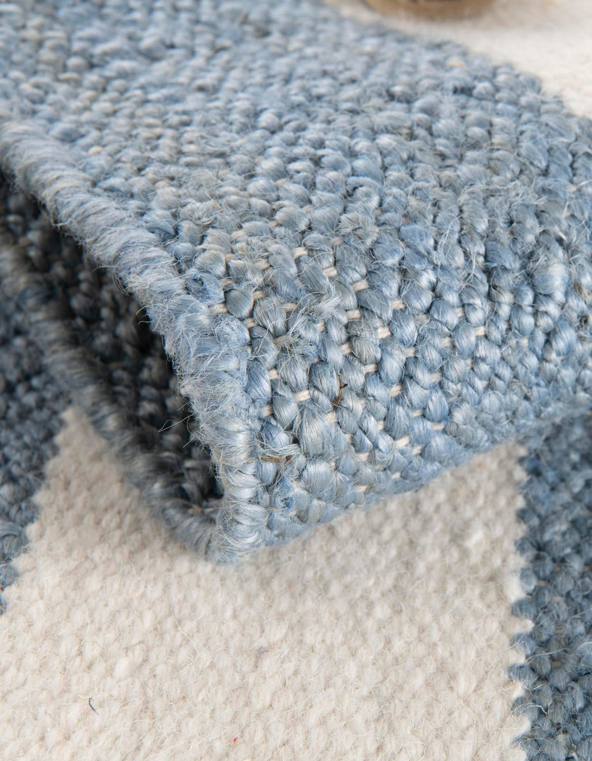 Martha's Vineyard Blueprints Collection Area Rug - Edgartown Rectangle Sky blue  lifestyle 20