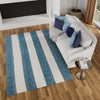 Martha's Vineyard Blueprints Collection Area Rug - Edgartown Rectangle Sky blue  lifestyle 47