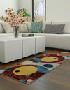 Aegean Elegance Washables Collection Area Rug -  Crete Runner Multi  lifestyle 26