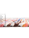 Thar Cotton Collection Area Rug - Alleppey Runner Multi White  lifestyle 19