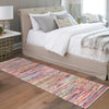 Thar Cotton Collection Area Rug - Alleppey Runner Multi White  lifestyle 44