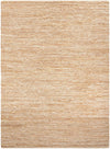 Urban Shimmer Jute Collection Area Rug - Metropolis Rectangle Natural Main