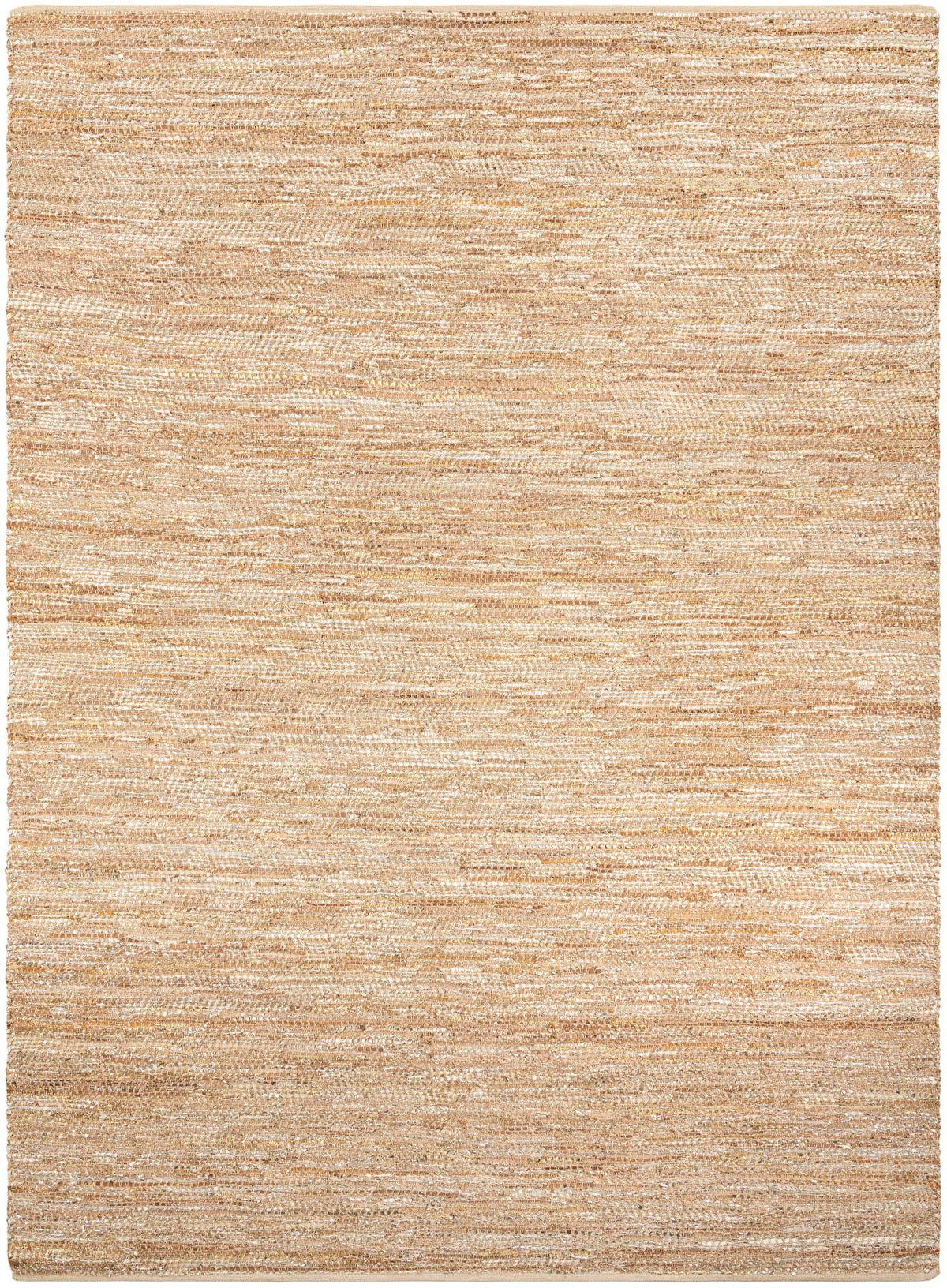 Urban Shimmer Jute Collection Area Rug - Metropolis Rectangle Natural Main