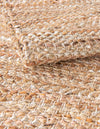 Urban Shimmer Jute Collection Area Rug - Metropolis Rectangle Natural  lifestyle 5