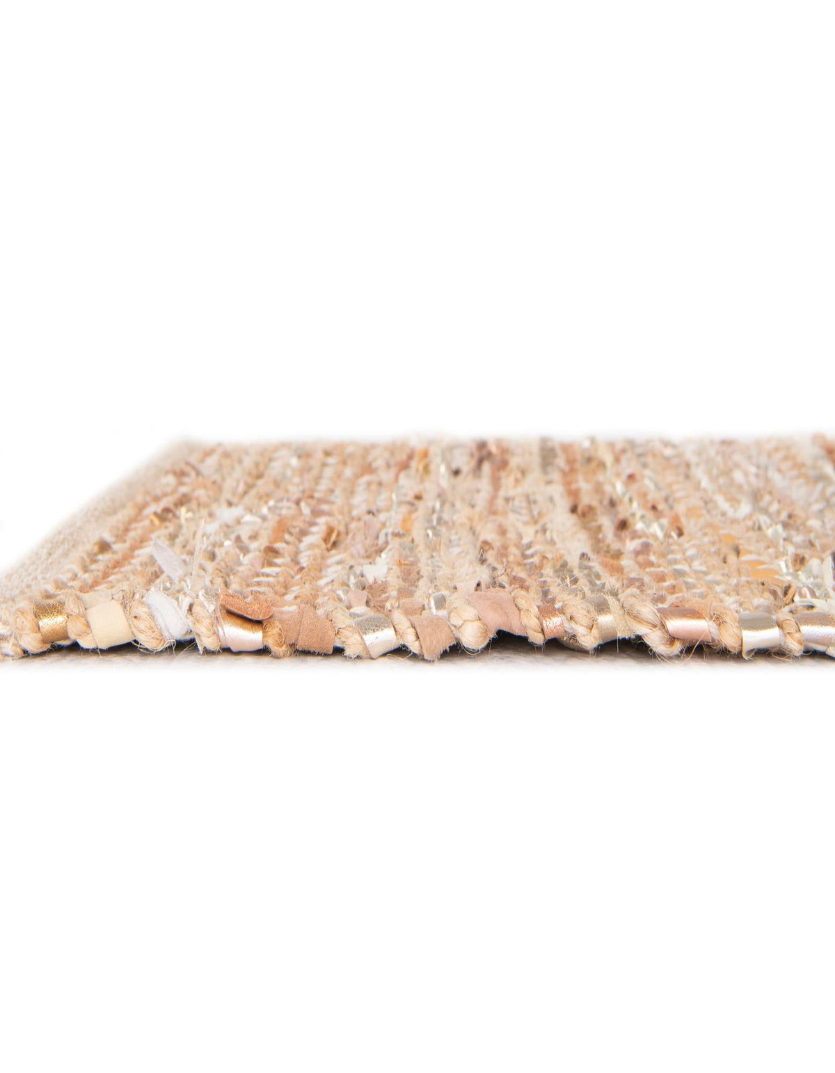 Urban Shimmer Jute Collection Area Rug - Metropolis Rectangle Natural  lifestyle 6