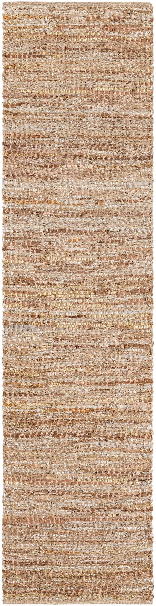 Urban Shimmer Jute Collection Area Rug - Metropolis Runner Natural  lifestyle 39