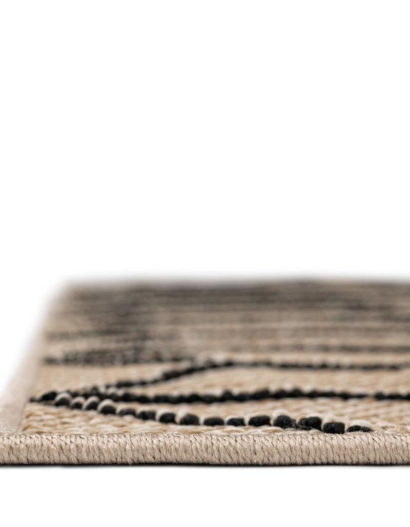 Seaside Lattice Collection Area Rug - Savannah Rectangle Khaki  lifestyle 66