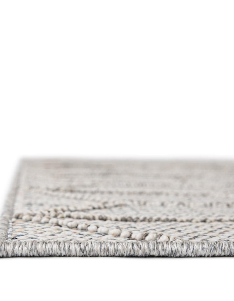 Seaside Lattice Collection Area Rug - Savannah Rectangle Light Gray  lifestyle 67